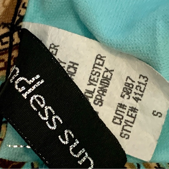 Endless Sun 3 piece paisley bikini set - Picture 5 of 14